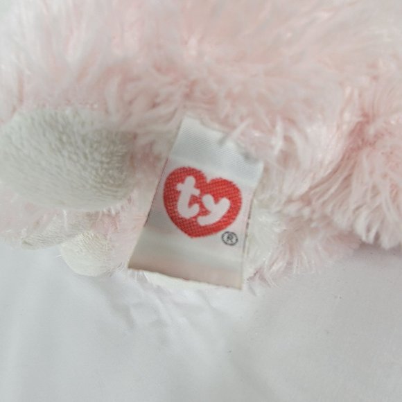 TY Duchess Pink Cat Plush Stuffed Animal Gingham Bow Without Swing Tag 9" 2009 - Picture 7 of 8